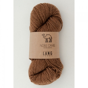 Lang Yarns Noble Camel - Echeveau de 100 gr - Coloris 0001 natural brown