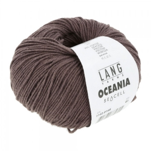 Lang Yarns Oceania - Pelote de 50 gr - Coloris 0168 Marron Foncé