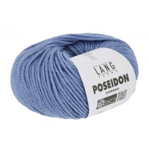 Lang Yarns Poseidon - Pelote de 50 gr - Coloris 0033 Jeans Clair