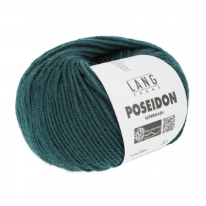 Lang Yarns Poseidon - Pelote de 50 gr - Coloris 0088 Pétrole