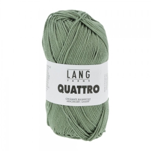 Lang Yarns Quattro - Pelote de 50 gr - Coloris 0092 Sauge