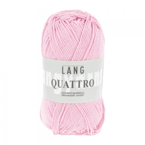 Lang Yarns Quattro - Pelote de 50 gr - Coloris 0119 Orchidée