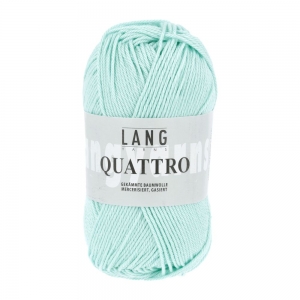Lang Yarns Quattro - Pelote de 50 gr - Coloris 0158 Menthe