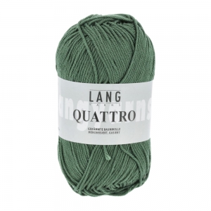 Lang Yarns Quattro - Pelote de 50 gr - Coloris 0318 Sapin