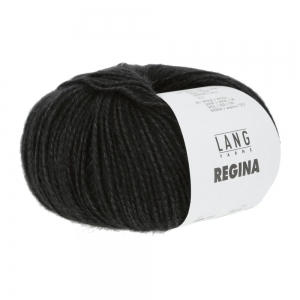 Lang Yarns Regina - Pelote de 50 gr - Coloris 0004 Noir