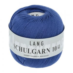 Lang Yarns Schulgarn 10/4 - Pelote de 50 gr - Coloris 0006 Royal