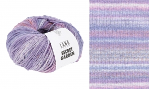 Lang Yarns Secret Garden - Pelote de 50 gr - Coloris 0006 Violet/Rose