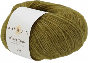 Rowan Alpaca Classic - Pelote de 25 gr - 111 Green Moss