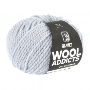 WoolAddicts by Lang Yarns Glory - Pelote de 50 gr - Coloris 0020 Ice
