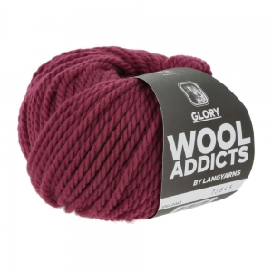 WoolAddicts by Lang Yarns Glory - Pelote de 50 gr - Coloris 0062 Wine