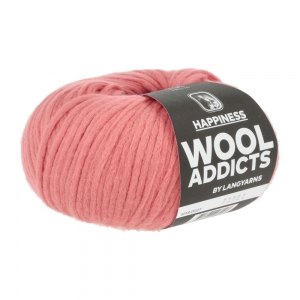 WoolAddicts by Lang Yarns Happiness - Pelote de 50 gr - Coloris 0027 Pivoine