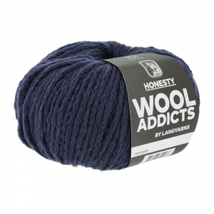 WoolAddicts by Lang Yarns Honesty - Pelote de 50 gr - Coloris 0035 Navy