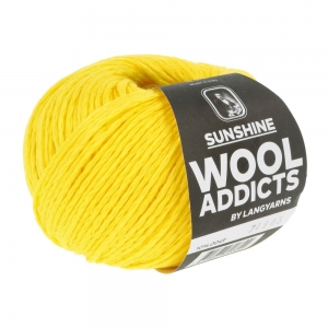 WoolAddicts by Lang Yarns Sunshine - Pelote de 50 gr - Coloris 0049 Sunflower