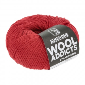 WoolAddicts by Lang Yarns Sunshine - Pelote de 50 gr - Coloris 0060 Pomegranate