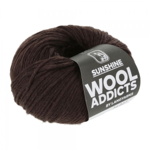 WoolAddicts by Lang Yarns Sunshine - Pelote de 50 gr - Coloris 0068 Coffee