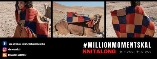 #MILLIONMOMENTSKAL - Le KAL de l'avent de WOOLADDICTS ! #MILLIONMOMENTSKAL - Le KAL de l'avent de WOOLADDICTS !