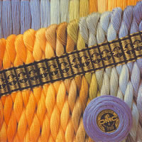 Fil à Broder DMC - Coton Perlé N°3 - Bleu Myrtille 823