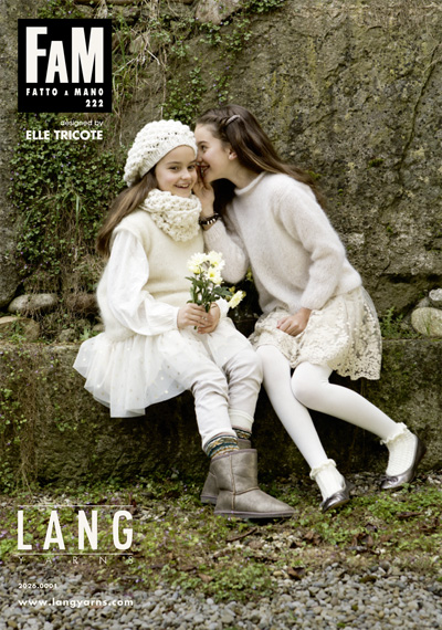 Modèles du catalogue Lang Yarns FAM 222 Elle tricote