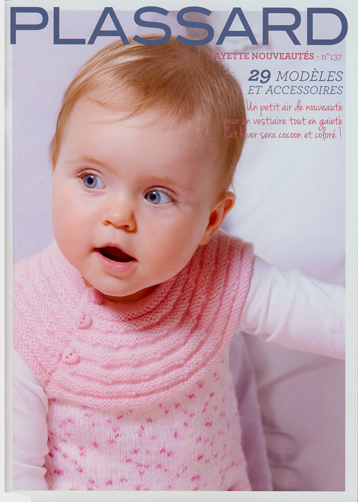 Modèles du catalogue Plassard n°137 : Layette Nouveautés