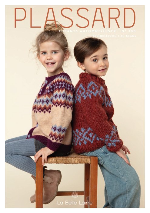Modèles du Catalogue Plassard n°196 : Enfants Automne/Hiver