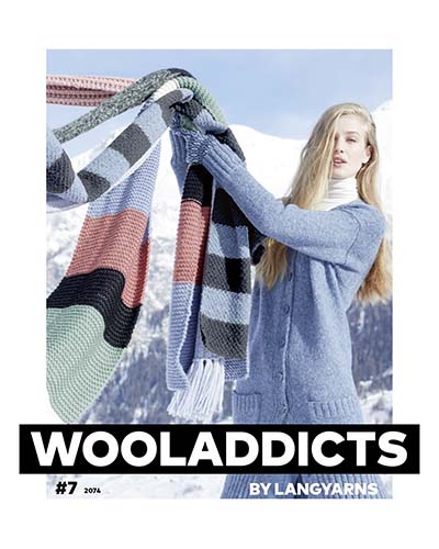 Modèles du catalogue WoolAddicts by Lang Yarns n°7