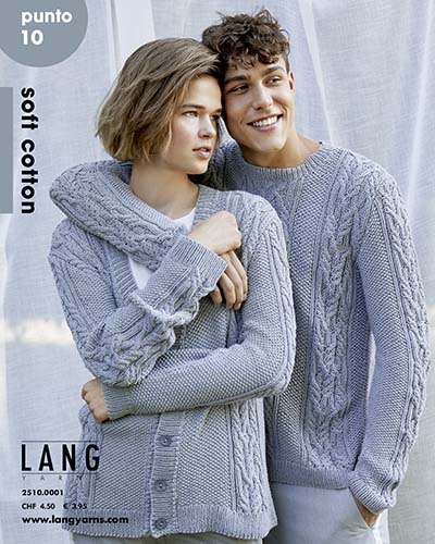 Modèles du livret Lang Yarns Punto 10 Soft Cotton