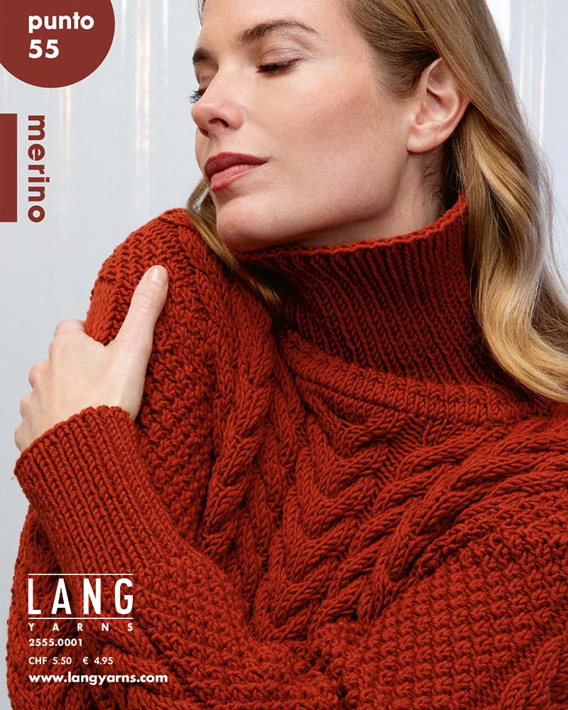 Modèles du livret Lang Yarns Punto 55 Merino