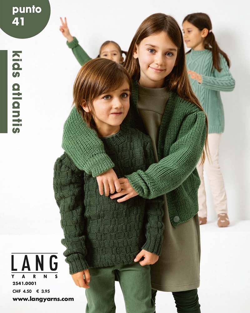 Modèles du livret Lang Yarns Punto 41 Kids Atlantis