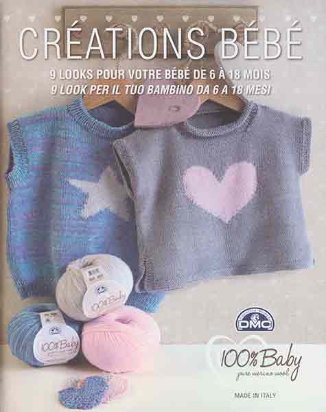 Catalogue DMC Créations Bébé 6/18 mois en 100% Baby n°2