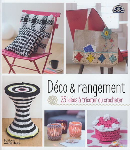 Déco & rangement, 25 idées à tricoter ou crocheter - Marie Claire