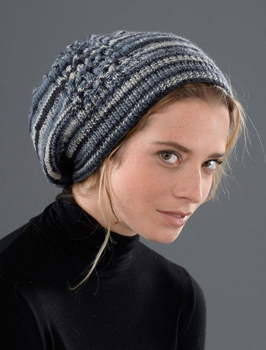 kit tricot bonnet femme