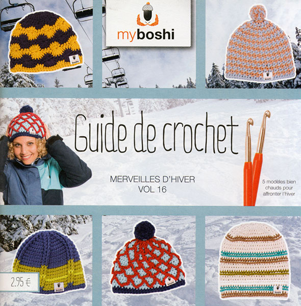 Tuto myboshi bonnet enfant denim au tricot