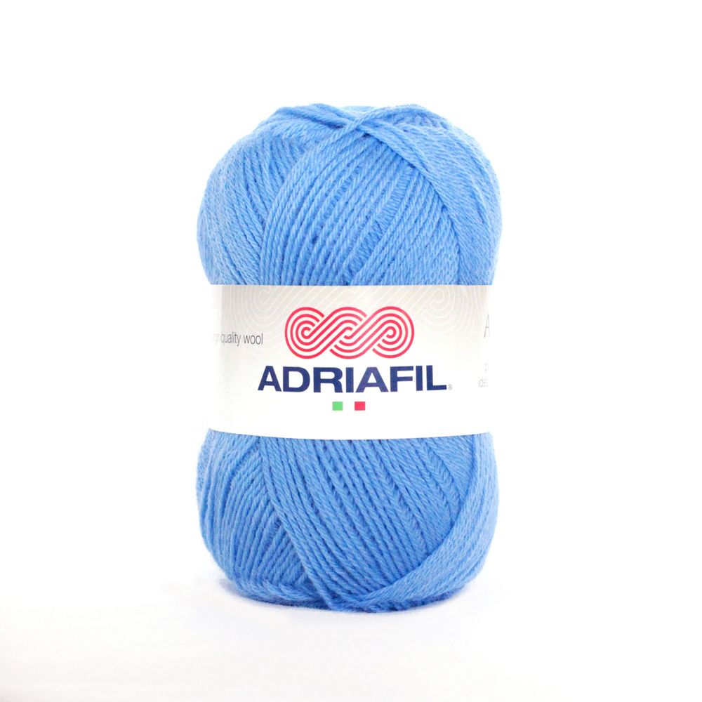 Adriafil Rafia 20 bleu ciel nuancé - Laines et Soi