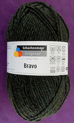 Schachenmayr Original Bravo pelote de 50 gr - Vert kaki foncé 08317 (coloris supprimé)