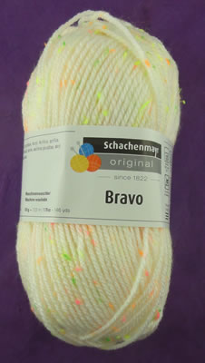 Schachenmayr Original Bravo pelote de 50 gr - Natur Neon Tweed 08330