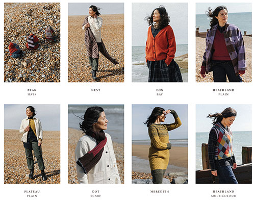 Catalogue Rowan Pebble Island by Erika Knight