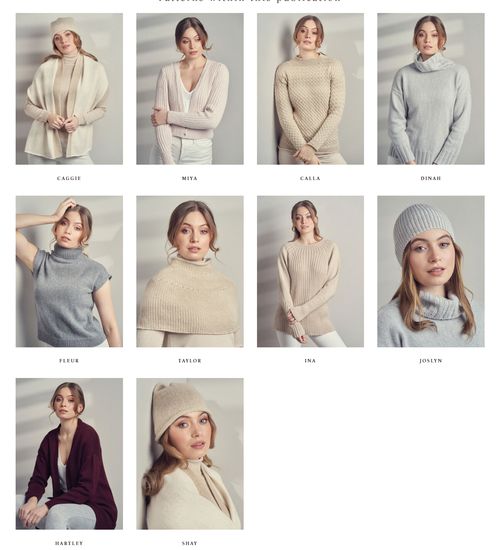 Modèles du Catalogue Mode at Rowan - Pure Cashmere