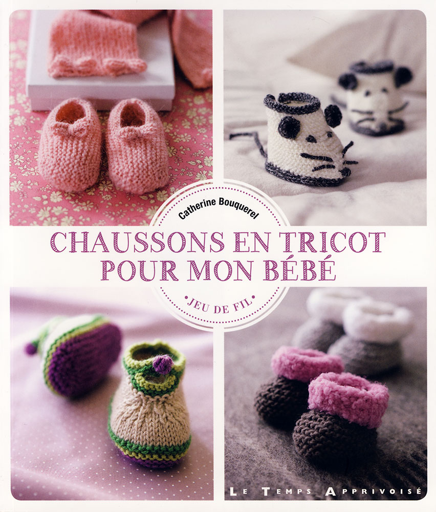 Chaussons En Tricot Pour Mon Bebe Lta Jeu De Mailles