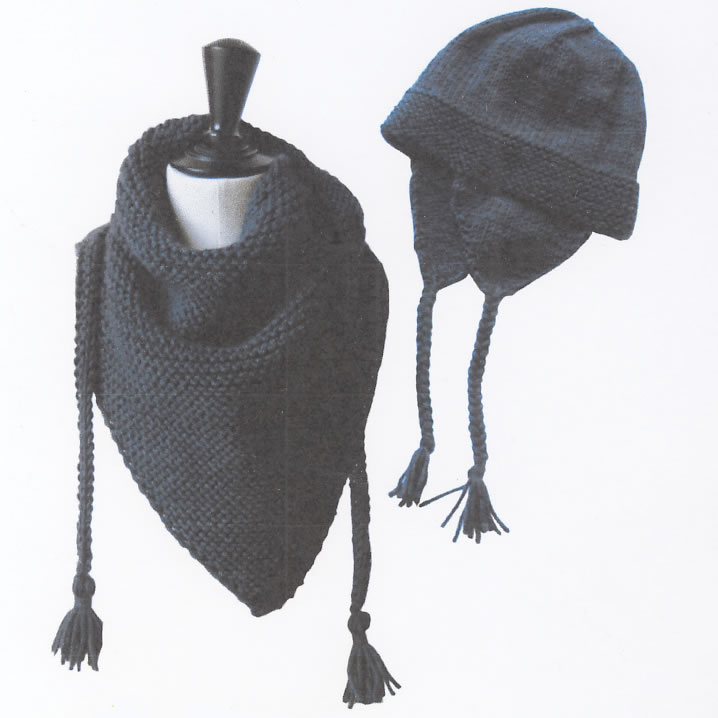 Bonnet péruvien en tricot