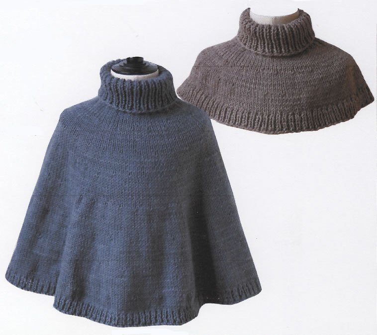 modele cape au tricot