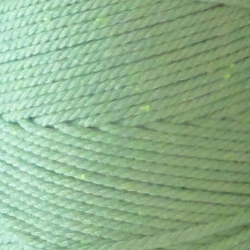 H01A11 Lot 1 rouleau de 10 mètres fil nylon pour Macramé 2mm Vert