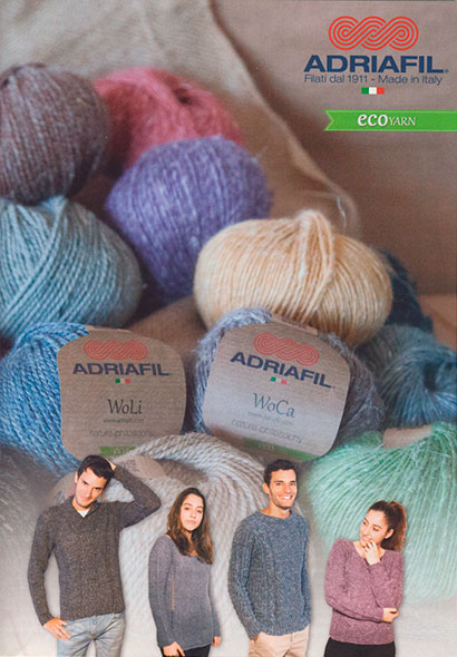 Modèles du Mini-catalogue Adriafil WoLi-WoCa