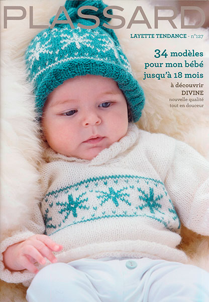 Modèles du catalogue Plassard n°127 -Layette Tendance