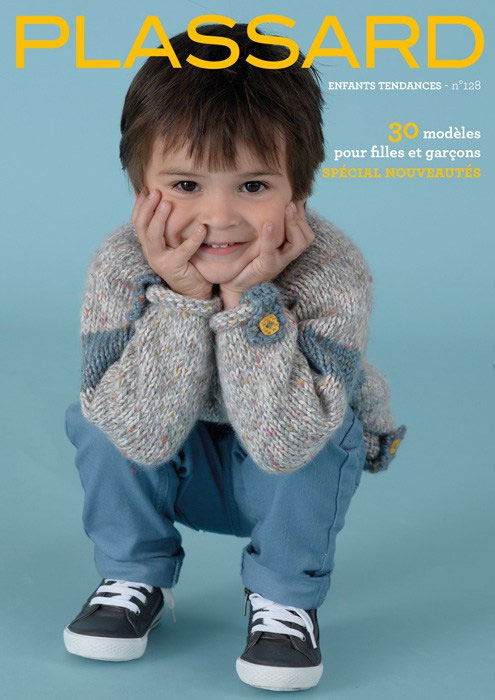 Modèles du catalogue Plassard n°128 : Enfants tendances