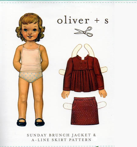 Patron de couture Oliver S - Sunday Brunch Jacket + Skirt