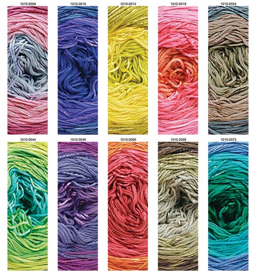 Nuancier Lang Yarns Bloom 1