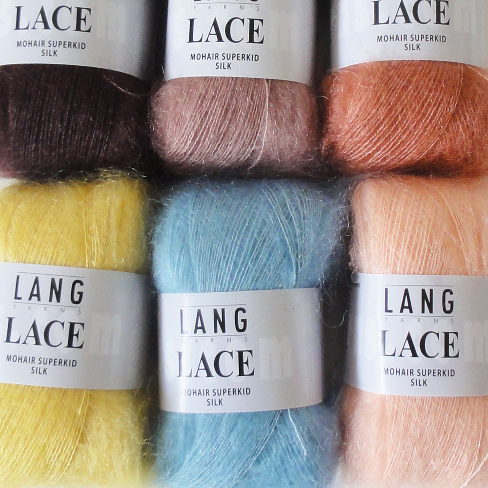 laine mohair et soie lang