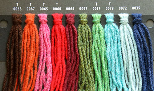 Nuancier Lang Yarns Lambswool 1