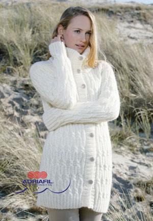 Gilet Jenniferen Adriafil Soffio Plus