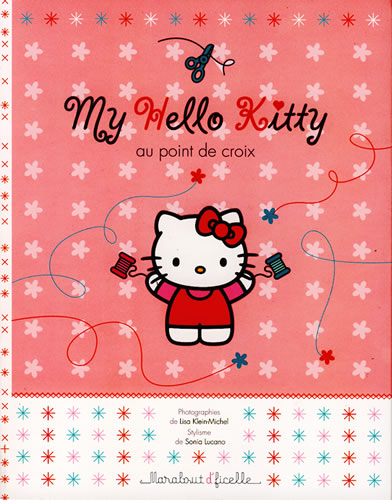 My Hello Kitty au point de croix - Marabout
